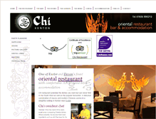Tablet Screenshot of chi-restaurant.co.uk